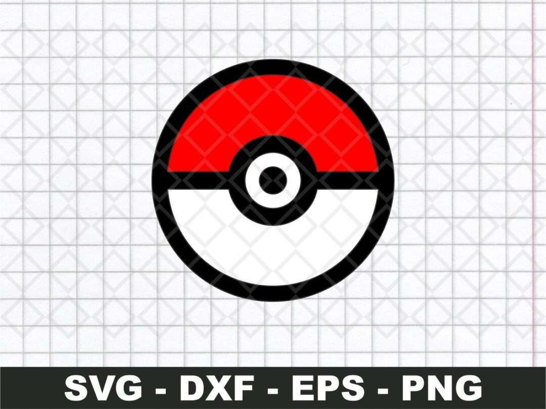 Pokemon Pokeball svg