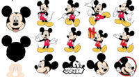 mickey mouse head svg